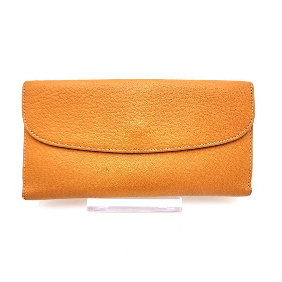 GUCCI WOMEN'S LONG LIGHT BROWN LEATHER WALLET - Picture 1 of 16